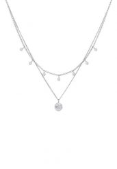 Elli Damska zawieszka warstwowy Disc Sun z pozłacanego srebra próby 925 Sterling Silver Naszyjniki 1 ct Damski. Szare naszyjniki damskie Elli, pozłacane. Za 418.99 zł.