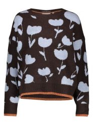 Scotch & Soda Sweter w kolorze brązowo-błękitnym rozmiar: XL. Brązowe swetry klasyczne damskie Scotch & Soda, xl, bez kołnierzyka. Za 187.99 zł.