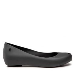Baleriny Melissa. Czarne balerinki damskie Melissa, bez wzorów. Za 229.99 zł.