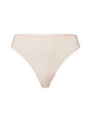 Chantelle Stringi Kobiety Sztuczne włókno beżowy, ONE SIZE. Brązowe stringi Chantelle, bez wzorów, z materiału. Za 99.95 zł.