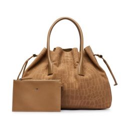 Torebka Elisabetta Franchi. Brązowe torebki klasyczne damskie Elisabetta Franchi, bez dodatków. Za 3,789.99 zł.