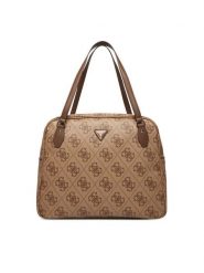 Guess Torba Berta Travel TWOB86 88916 Brązowy. Brązowe torby podróżne Guess, z aplikacjami, ze skóry. Za 649.99 zł.