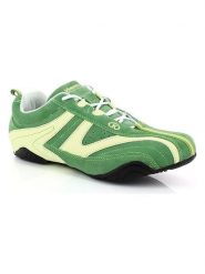 Kimberfeel Skórzane sneakersy "Calice" w kolorze zielonym rozmiar: 38. Zielone obuwie sportowe damskie Kimberfeel, bez zapięcia. Za 103.13 zł.