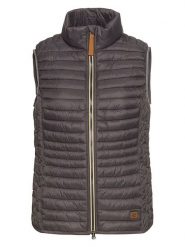 Camel Active Kamizelka pikowana w kolorze antracytowym rozmiar: 46. Czarne kamizelki damskie Camel Active, bez wzorów, bez kaptura. Za 289.95 zł.