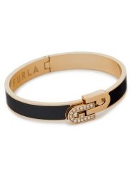 Furla Bransoletka Arch Double WJ00087-N79000-H7200-1-007-20-CN-L Czarny. Czarne bransoletki damskie Furla, metalowe. Za 559.99 zł.