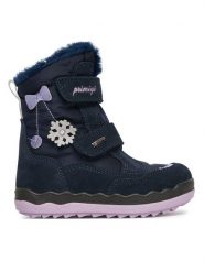 Primigi Śniegowce GORE-TEX 8883744 M Granatowy. Niebieskie kozaki dziewczęce Primigi, bez wzorów, z gore-texu, bez obcasa, bez zapięcia. Za 439.99 zł.