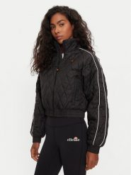 Ellesse Kurtka bomber Vailski SGX20928 Czarny Regular Fit. Czarne kurtki damskie Ellesse, bez wzorów, z syntetyku, bez kaptura. Za 309.99 zł.