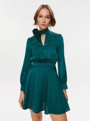 Gaudi Sukienka codzienna 321FD15010 Zielony Regular Fit. Zielone sukienki damskie Gaudi, bez wzorów, z syntetyku, bez ramiączek. Za 379.99 zł.