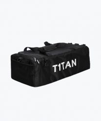 Torba sportowa dla bramkarzy. Czarne torby sportowe T1TAN, bez wzorów. Za 379.99 zł.