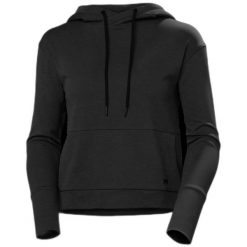 Damska bluza z kapturem Helly Hansen lifa tech lite. Czarne bluzy damskie Helly Hansen, xs, bez wzorów, z kapturem. Za 387.50 zł.