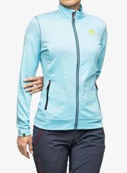 Bluza bez kaptura damska Karpos Pomedes Fleece. Niebieskie bluzy damskie KARPOS, xs, bez wzorów, z elastanu, bez kaptura. Za 312.39 zł.