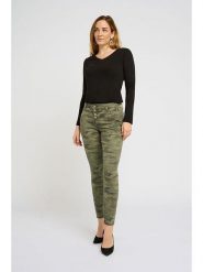 Cream Dżinsy "Penora" - Slim fit - w kolorze khaki rozmiar: W30. Brązowe jeansy damskie Cream, z podwyższonym stanem. Za 149.31 zł.