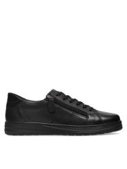 Go Soft Sneakersy WI23-KELTI-02 Czarny. Czarne obuwie sportowe damskie GO SOFT, ze skóry, bez zapięcia. Za 175.99 zł.