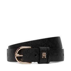 Pasek Damski Tommy Hilfiger. Czarne paski damskie Tommy Hilfiger, bez wzorów. Za 229.99 zł.