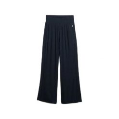Damskie spodnie plażowe Superdry. Niebieskie spodnie dresowe damskie Superdry, na lato, bez wzorów. Za 325.15 zł.