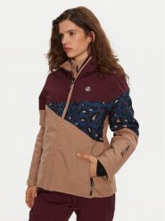Dare2B Kurtka narciarska Ice III DWP593 Beżowy Regular Fit. Brązowe kurtki sportowe damskie DARE2B, na zimę, bez wzorów, z syntetyku, bez kaptura. Za 759.99 zł.