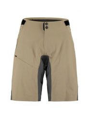Craft Szorty kolarskie "ADV Offroad XT" w kolorze beżowym rozmiar: M. Brązowe spodenki sportowe damskie Craft, m, bez wzorów, z materiału, rowerowe. Za 260.99 zł.