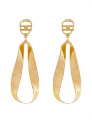 Elisabetta Franchi Kolczyki OR-14K-52E2-V300 Złoty. Żółte kolczyki damskie Elisabetta Franchi, metalowe. Za 1,039.00 zł.