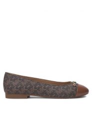 MICHAEL Michael Kors Baleriny Rebecca Flex Empire Monogram 40F4RBFP1B Brązowy. Brązowe balerinki damskie MICHAEL Michael Kors, bez wzorów, ze skóry. Za 399.99 zł.