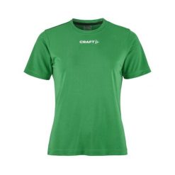 Koszulka damska Craft Squad Go Function. Zielone koszulki damskie Craft, l, bez wzorów, bez kołnierzyka, bez ramiączek. Za 143.50 zł.