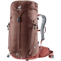 Plecak turystyczny damski Deuter Trail 28 SL - raisin/caspia. Czerwone plecaki Deuter, bez wzorów. Za 545.99 zł.