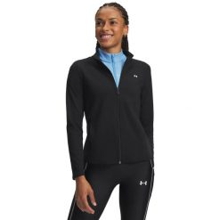 Under Armour Kurtka treningowa damska Motion FZ 6013776. Białe kurtki sportowe damskie Under Armour, l, bez wzorów, z dzianiny, z kapturem. Za 229.85 zł.