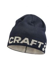 Craft Czapka Adv Nordic Training z wełny merino i akrylu. Niebieskie czapki damskie Craft, bez wzorów, z wełny. Za 103.30 zł.