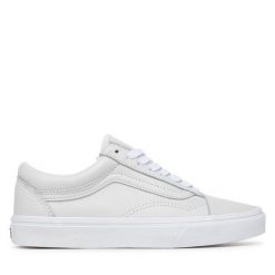 Tenisówki Vans. Białe trampki damskie Vans, bez wzorów, bez zapięcia. Za 429.99 zł.