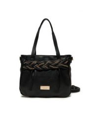 Monnari Torebka TORIMP0-24Z-BAG5460-K020D000-R00 Czarny. Czarne torebki klasyczne damskie Monnari, ze skóry, bez dodatków. Za 119.99 zł.