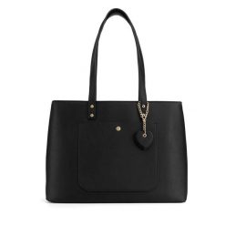 Torebka DeeZee. Czarne torebki klasyczne damskie DeeZee, bez dodatków. Za 169.99 zł.