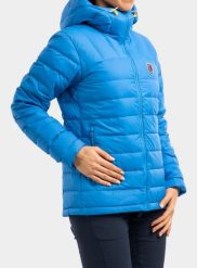 Kurtka puchowa damska Fjallraven Expedition Pack Down Hoodie. Niebieskie kurtki damskie Fjällräven, na zimę, l, bez wzorów, z materiału, bez kaptura. Za 1,560.89 zł.