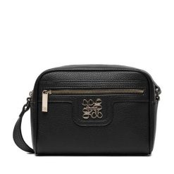 Torebka Nine West. Czarne listonoszki damskie Nine West, bez wzorów, bez dodatków. Za 149.99 zł.