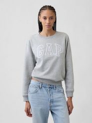 GAP Bluza w kolorze szarym rozmiar: XXL. Szare bluzy damskie GAP, xxl, bez wzorów, bez kaptura. Za 109.95 zł.