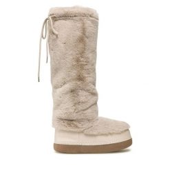 Kozaki Jenny Fairy. Brązowe kozaki damskie Jenny Fairy, bez obcasa, na płaskiej podeszwie, bez zapięcia. Za 149.97 zł.