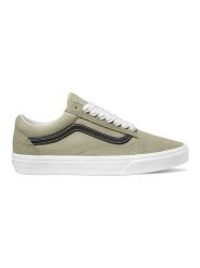 Vans Skórzane sneakersy w kolorze khaki rozmiar: 35. Brązowe obuwie sportowe damskie Vans, ze skóry, bez zapięcia. Za 153.71 zł.