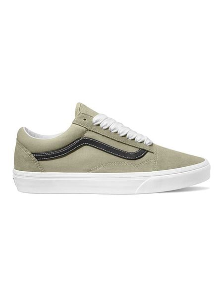 Vans Skórzane sneakersy w kolorze khaki rozmiar: 35. Brązowe obuwie sportowe damskie Vans, ze skóry, bez zapięcia. Za 135.81 zł.