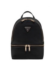 Guess Plecak TWNN96 76032 Czarny. Czarne plecaki Guess, z aplikacjami, z nylonu. Za 449.99 zł.