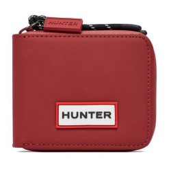 Portfel Hunter. Czerwone portfele damskie Hunter, bez wzorów. Za 59.99 zł.