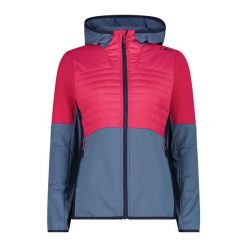 Hybrydowa Kurtka z Kapturem Stretch Performance Damska CMP Unlimitech Feel Warm. Czarne kurtki damskie CMP, l, bez wzorów, z polaru, z kapturem. Za 312.50 zł.