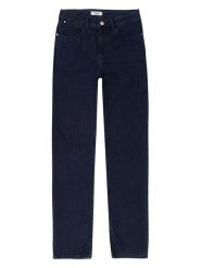 Wrangler Dżinsy - Slim fit - w kolorze granatowym rozmiar: W30/L34. Niebieskie jeansy damskie Wrangler, z podwyższonym stanem. Za 162.87 zł.