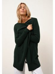 Just Cashmere Kaszmirowy kardigan "Brooke" w kolorze ciemnozielonym rozmiar: S. Zielone kardigany damskie Just Cashmere, s, bez wzorów, z kaszmiru. Za 500.99 zł.