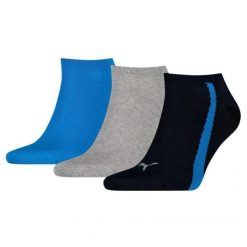 Skarpety Sportowe Unisex Dla Dorosłych Lifestyle 3pak. Czarne skarpetki damskie Puma, bez wzorów. Za 65.99 zł.
