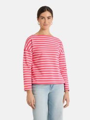 LIEBLINGSSTÜCK Bluza "Stine" w kolorze różowo-białym rozmiar: 4XL. Białe bluzy damskie LIEBLINGSSTÜCK, xl, bez wzorów, bez kaptura. Za 175.67 zł.