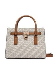 MICHAEL Michael Kors Torebka 30T6GNXS1B Kremowy. Białe torebki klasyczne damskie MICHAEL Michael Kors, ze skóry, bez dodatków. Za 1,239.00 zł.