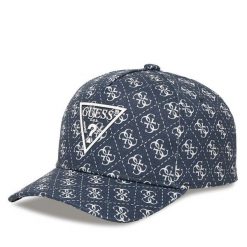 Czapka z daszkiem Guess. Niebieskie czapki z daszkiem damskie Guess, z aplikacjami. Za 119.99 zł.