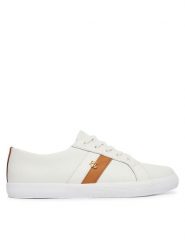 LAUREN RALPH LAUREN Sneakersy 802925365011 Biały. Białe obuwie sportowe damskie Lauren Ralph Lauren, ze skóry, bez zapięcia. Za 509.99 zł.