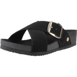 Sandały GIOSEPPO WINN Czarny. Brązowe sandały damskie Gioseppo, bez wzorów, z syntetyku, bez obcasa, bez zapięcia. Za 179.00 zł.