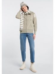 ELBSAND Bluza "Kalea" w kolorze beżowym rozmiar: S. Brązowe bluzy damskie ELBSAND, s, bez wzorów, z bawełny, bez kaptura. Za 195.06 zł.