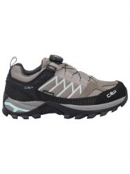CMP Buty trekkingowe "Rigel Low" w kolorze szarobrązowym rozmiar: 38. Brązowe obuwie trekkingowe damskie CMP, z materiału, bez zapięcia. Za 358.63 zł.