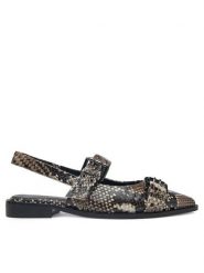 Badura Baleriny ELDER-02 Czarny. Czarne balerinki damskie Badura, bez wzorów, z lakierowanej skóry. Za 349.99 zł.